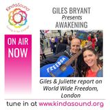 The Freedom Rally in London (May 2021) | Awakening with Giles & Juliette Bryant
