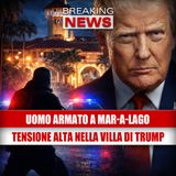 Uomo armato a Mar-a-Lago: tensione altissima nella villa di Donald Trump 