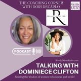 Dominince Clifton on The Coaching Corner with Dori DeCarlo on WoMRadio