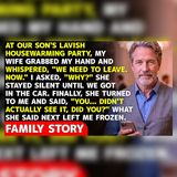 My Wife Said Leave at Our Son's Party — The Secret Was About Me | Family Stories