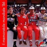 Gli DEI del volante - Il memorabile mondiale ‘86