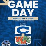 Clayton Comets VS Wilson Mills Green Waves NCHSAA JV Football #WeAreCRN #GoComets #SetTheStandard
