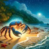 De krab die met de zee speelde | Sprookjes Over Gehoorzaamheid
