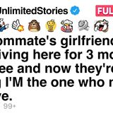 My roommate_s girlfriend_s lived here rent-free for months_ now they say I have to go.