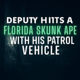FLORIDA SKUNK APE: DEPUTY SMASHES INTO A SASQUATCH WITH HIS PATROL VEHICLE!