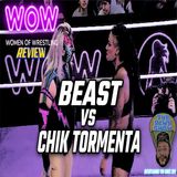 WOW-Women of Wrestling Chapter 4: Torementa Vs BEAST! The RCWR Show 10/13/22