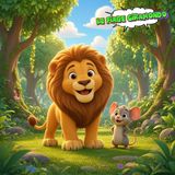 IL LEONE E IL TOPO 🦁 Favola di Esopo | Storia per bambini 📖