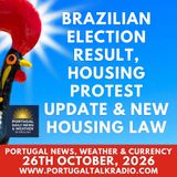 Brazilian election result, housing protest update & new housing law