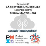 Ep35 Giulia Martignoni - La sostenibilità sociale nei progetti