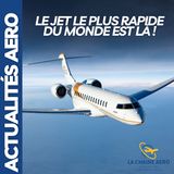 🚀 L’avion d’affaires le plus rapide du monde vient de décoller… et ce n’est que le début !