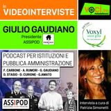 GIULIO GAUDIANO su VOCI.fm: masterclass podcast per istituzioni e PA - clicca play e ascolta l'intervista
