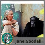Tania Ocaña con Jane Goodall