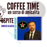Presidente MST Dottor Donato Allocca ospite al Coffee Time un sorso di amicalità