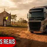 CAMINHONEIRO LEVOU UMA CARGA PARA UMA CAPELA ISOLADA    E JESUS ESTAVA NA PORTA