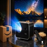 Proiettore 4K Huidun, il coupon da 20 euro che cambia le carte in tavola