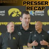 Spring Presser Recap: Coordinators on Current State of Iowa Football | WUW 597