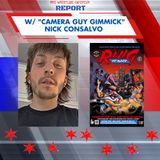 Freeelance Ring of Rage and Warrior Wrestling FNL Preview w "Camera Guy Gimmick" Nick Consalvo