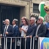 Roberto Baggio protagonista alla Columbus Day Parade a New York