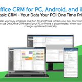 DejaOffice CRM for PC, Android, and iPhone