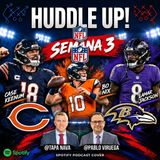 #HuddleUP Le que dejó Semana 3 #NFL @TapaNava @PabloViruega