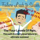 The Four Levels Of Pain - The path from physical failure to ultimate success