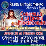 CORONILLA A LA DIVINA MISERICORDIA DE HOY. JUEVES 20 DE FEBRERO 2025. IGLESIA CATOLICA 🙏 REZAR EN TODO TIEMPO.       