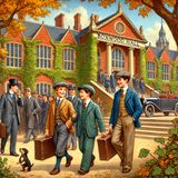 30 - Ned, Bob and Jerry at Boxwood Hall