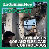 Buena noticia: el fuego en el sur de California está bajo control.
