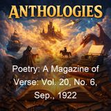 Poetry A Magazine of Verse Vol 20 No 6 Sep 1922 - Various