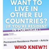 Want to Live in Other EU countries? (if You’re Resident in Portugal) #portugal #EU #residency #temporary #permanent