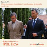 Siete menores muertos en bombardeo ordenado por Petro