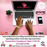 Monetizing your blog and Social Media