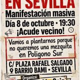 Vecinos de Sevilla protestan contra la nueva mezquita