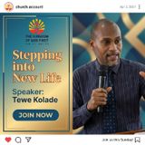 STEPPING INTO NEW LIFE