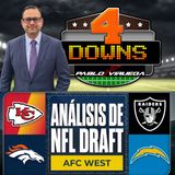 4DownsConViruega Análisis NFLDraft OESTE AFC