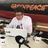 #LaCafeteraEnElRainbowWarrior .- En directo desde la cubierta del mítico barco de @greenpeace