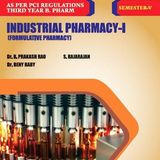 A Text Book of INNDUSTRIAL PHARMACY - I