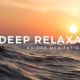 Guided Sleep Meditation for Adults _ DEEP RELAXATION _ GRATITUDE (with sound of Ocean Waves)