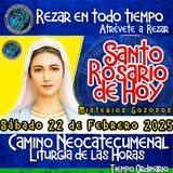 💚Santo Rosario de hoy SABADO 22 DE FEBRERO 2025 🌹 MISTERIOS GOZOSOS. Rosario a la Virgen María.