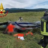 Ultraleggero precipita durante l’atterraggio. Feriti pilota e passeggero