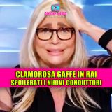 CLAMOROSA GAFFE IN RAI: spoilerati i conduttori di Domenica In!