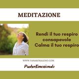 Esercizio di respirazione consapevole -  meditazione