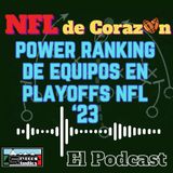 Power Ranking de Playoff teams NFL '23