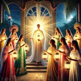 "O Noivo espera com paciência infinita, mas o casamento não é para os fracos de coração; apenas os corajosos ousam entrar."