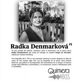 Radka Denemarková tras los flujos de la sangre oscura