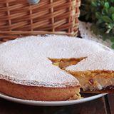 Crostata ricotta e visciole