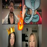 العنوان_ لايف خرج عن السيطرة... استفزاز بين إيناس وموزو أمام الجميع! 😱�