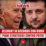 Zelensky In Accordo Con Biden: Piani Strategici Contro Putin!