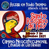 SANTO ROSARIO DE HOY, SABADO 7 DE SEPTIEMBRE DEL 2024🌹MISTERIOS GOZOSOS. Rosario a la Virgen María.🌹