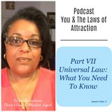 Part Vll The Laws Of Attraction: What You Need To Know